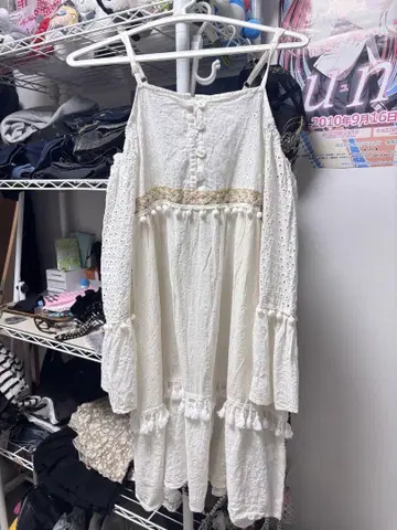 페어리 그런지 모리걸 레이스 원피스