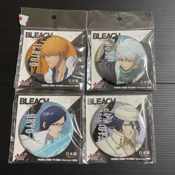 점프샵 블리치 BLEACH 글리터 캔뱃지 4점 일괄