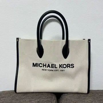 MICHAEL KORS 토트백 베이지/블랙
