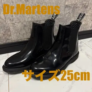 Dr.Martens 첼시 부츠 FLORA 블랙 사이즈 39