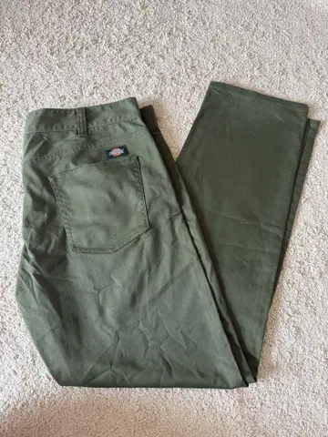 Dickies 워크 팬츠 올리브 그린 사이즈 36