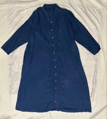 린넨 린넨 롱 원피스 08맵 08mab 무지 내추럴 계열