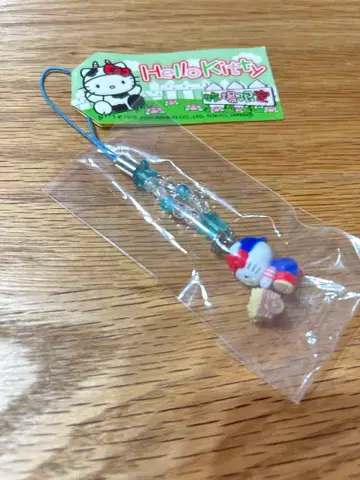 지역 한정 키티 끈 스트랩 목장 한정판 목초 비즈 스트랩