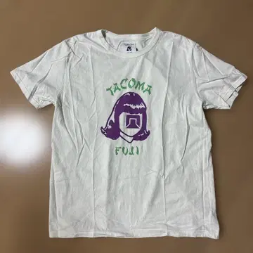 TACOMA FUJI RECORDS T셔츠 L 사이즈 화이트