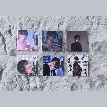 우타이테 초학생 랜덤 복권 스티커 6장 세트