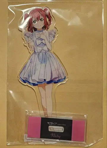 러브 라이브 선샤인 Aqours 타워 레코드 아크릴 스탠드 쿠로사와 루비