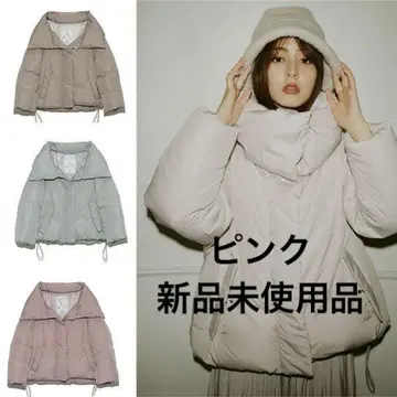 SNIDEL Sustainable 미들 다운 코트