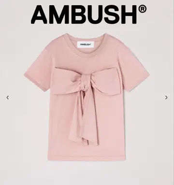 AMBUSH 리본T셔츠