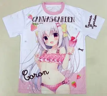 canvas+garden 풀 그래픽 티셔츠