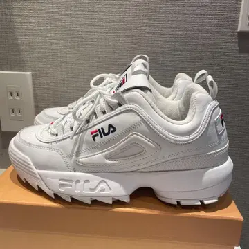 FILA 디스럽터 2 화이트 스니커즈