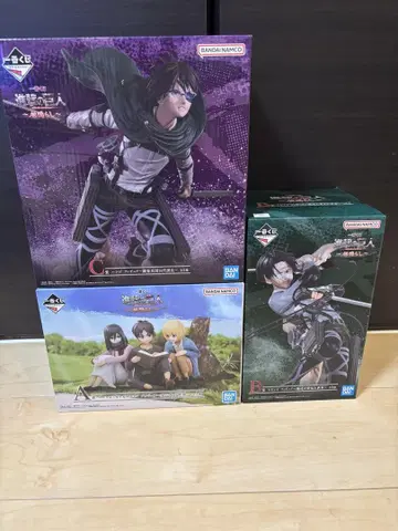 제일복권 진격의 거인 땅울림 A상 엘렌 B상 리바이 C상 한지