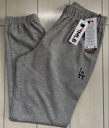 새상품 LL 사이즈 MLB 다저스 스웨트 팬츠 그레이
