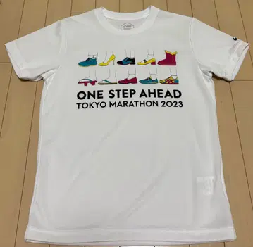 도쿄 마라톤 2023 T셔츠 S 사이즈 화이트