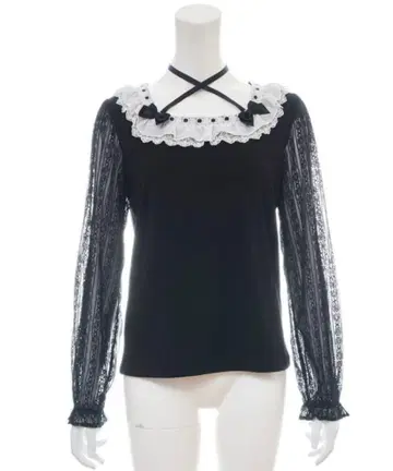 SecretHoney 가슴 크로스 스퀘어 상의