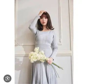 Herlipto Avignon Knit Lace Dress M