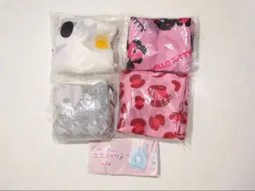 산리오 헬로키티 에코백 가챠가챠 세미 컴플리트 유메야 갸루
