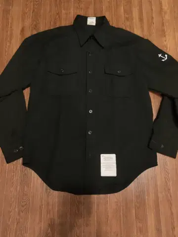 DSCP 미군 US NAVY 셔츠 블랙 실측치수 L-XL 상당
