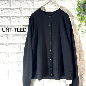 새상품 UNTITLED 캐시미어 가디건 언타이틀 현행 택