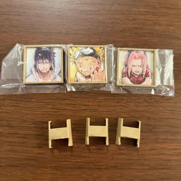 NARUTO 3D 리프 스탠드 나루토 사스케 사쿠라 세트