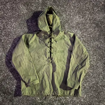 40s USN N-2 레인 후드티