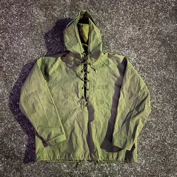 40s USN N-2 레인 후드티