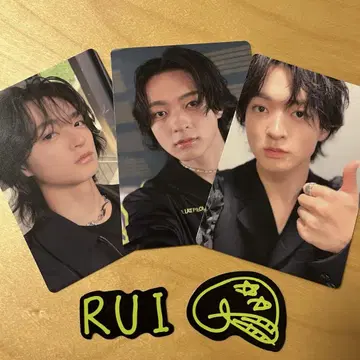 라스피 루이 RUI 트레이딩 카드 스티커