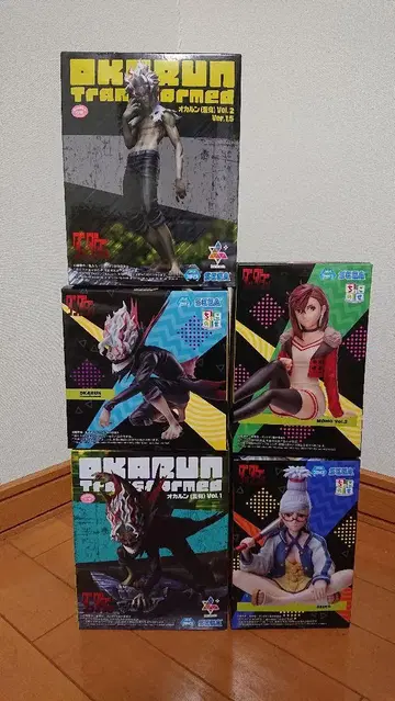 단단 피규어 5점