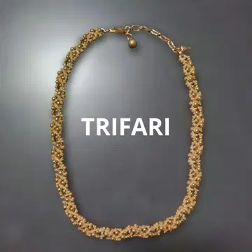 TRIFARI 트리파리 빈티지 목걸이 골드 컬러