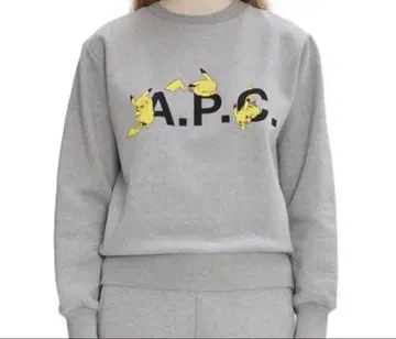 A.P.C. 포켓몬/피카츄 콜라보 맨투맨