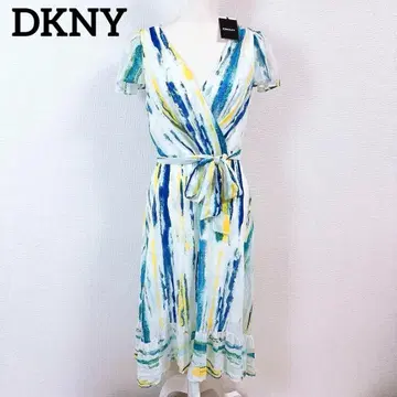 [ 택 포함 미사용 새상품 ] DKNY 다나카란 뉴욕 드레스 롱 원피스