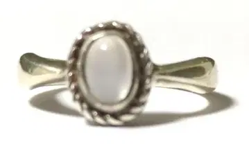 문스톤 SILVER 반지