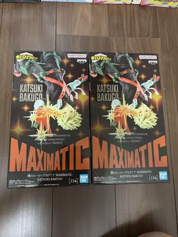 나의 히어로 아카데미아 MAXIMATIC 바쿠고 카츠키 2체 피규어