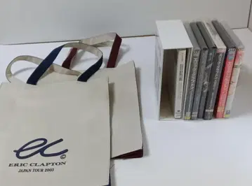 에릭 클랩튼 DVD 7개 콘서트 굿즈 백 2개 세트