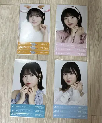 나카니시 아루노 생사진 컴프 세트