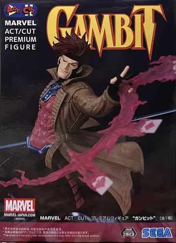 MARVEL ACT/CUT 프리미엄 피규어 갬빗