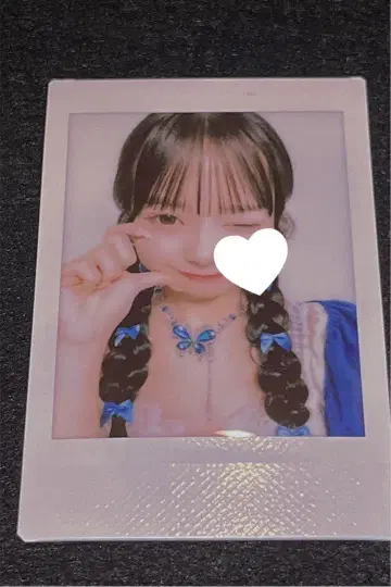 CUTIE STREET 마스다 아야노 란 폴라로이드 2장 세트
