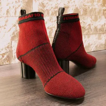 Ferragamo 니트 부츠