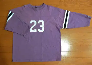 M 사이즈 TOKYO23 FOOTBALL 7부 소매 TEE PURPLE