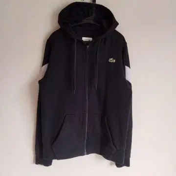 새상품급 LACOSTE sports 풀 집업 후드티 악어