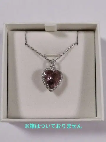 [ 컨디션 최상 ] SWAROVSKI 스와로브스키 목걸이 하트