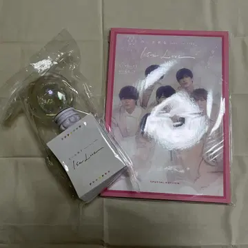 나니와단시 1st Love 굿즈 응원봉 팜플렛