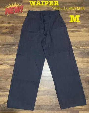 WAIPER.inc 미군 1940's U.S.NAVY M-45 데님