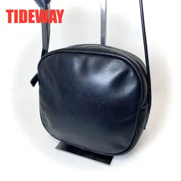 TIDEWAY 숄더백 ICY SHOULDER 가죽 블랙
