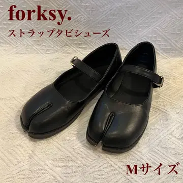 forksy. 스트랩 타비 신발 M 사이즈