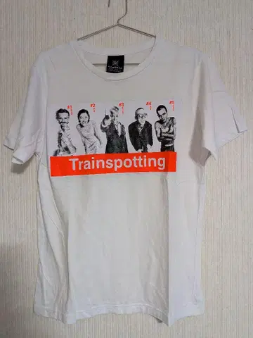 트레인스포팅 무비 티셔츠 화이트