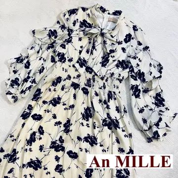 An MILLE 플라워 프린트 롱 원피스