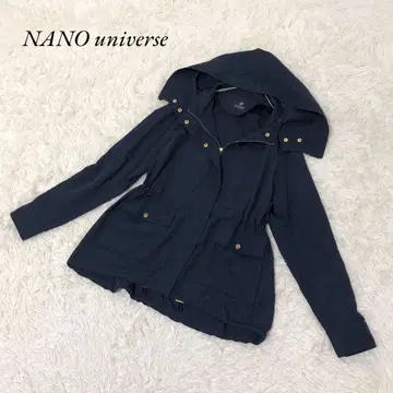 새상품급 NANO universe 나노 유니버스 마운틴 파카 네이비