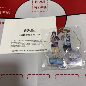 블루 록 PWC 미카게 레오 & 나기 세이시로 아크릴 스탠드