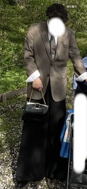 테일러드 자켓 울 혼방 [착용 있음]