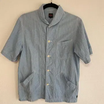 THE UNION 반팔 샴브레이 셔츠